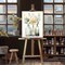 Paint by Numbers Kit for Adults – Flowers in Bottle DIY Acrylic Canvas Painting, Beginner-Friendly Art Craft for Adults & Kids, 16x20 Inch (Unframed)